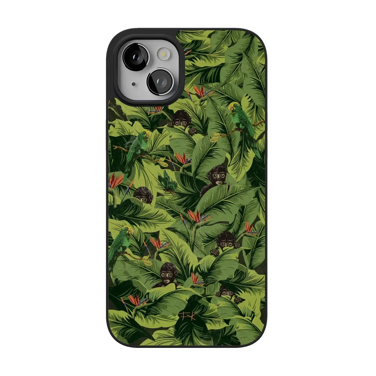 Sneaky Monkeys | Frida Kahlo Jungle Floral Case - Image 214