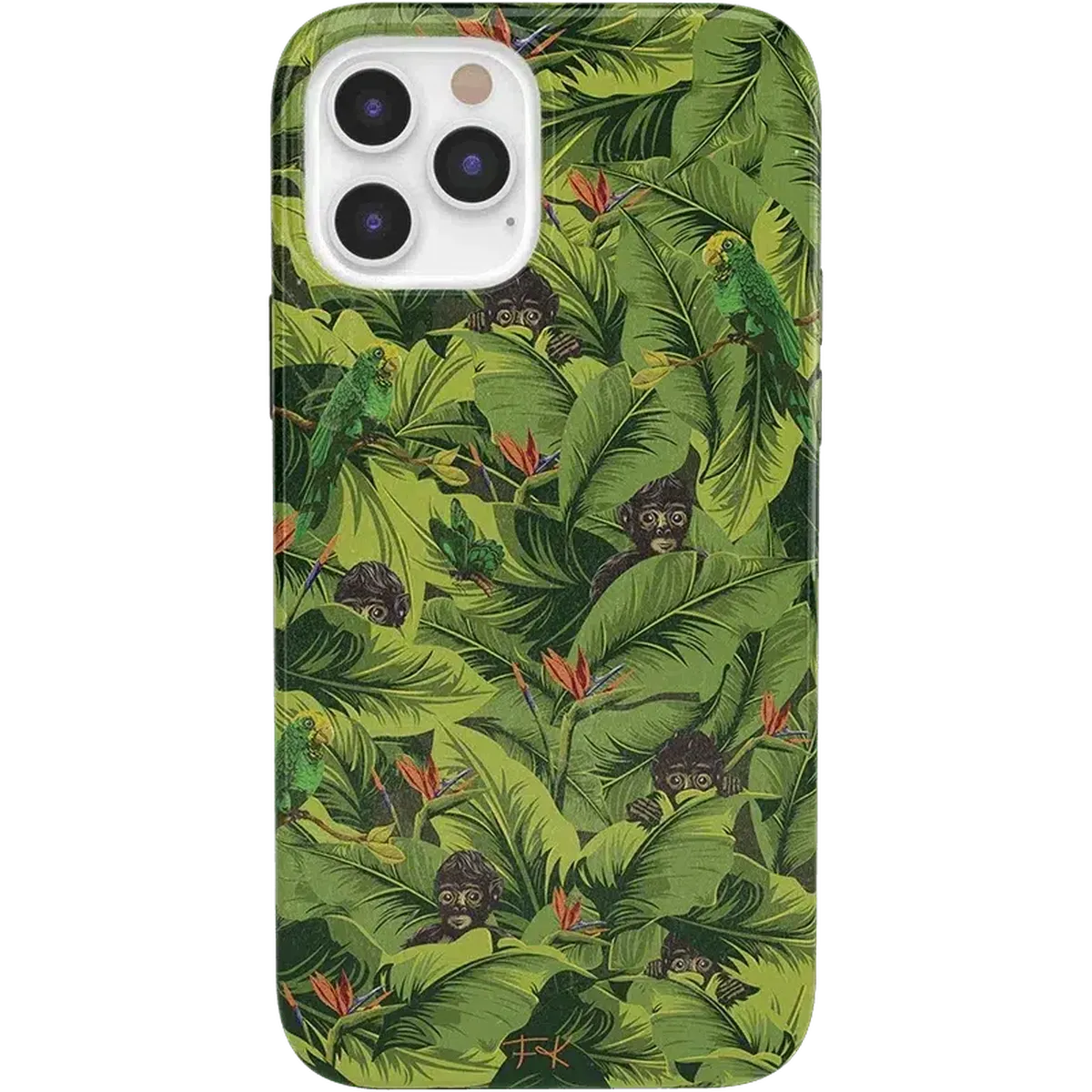 Sneaky Monkeys | Frida Kahlo Jungle Floral Case - Image 22