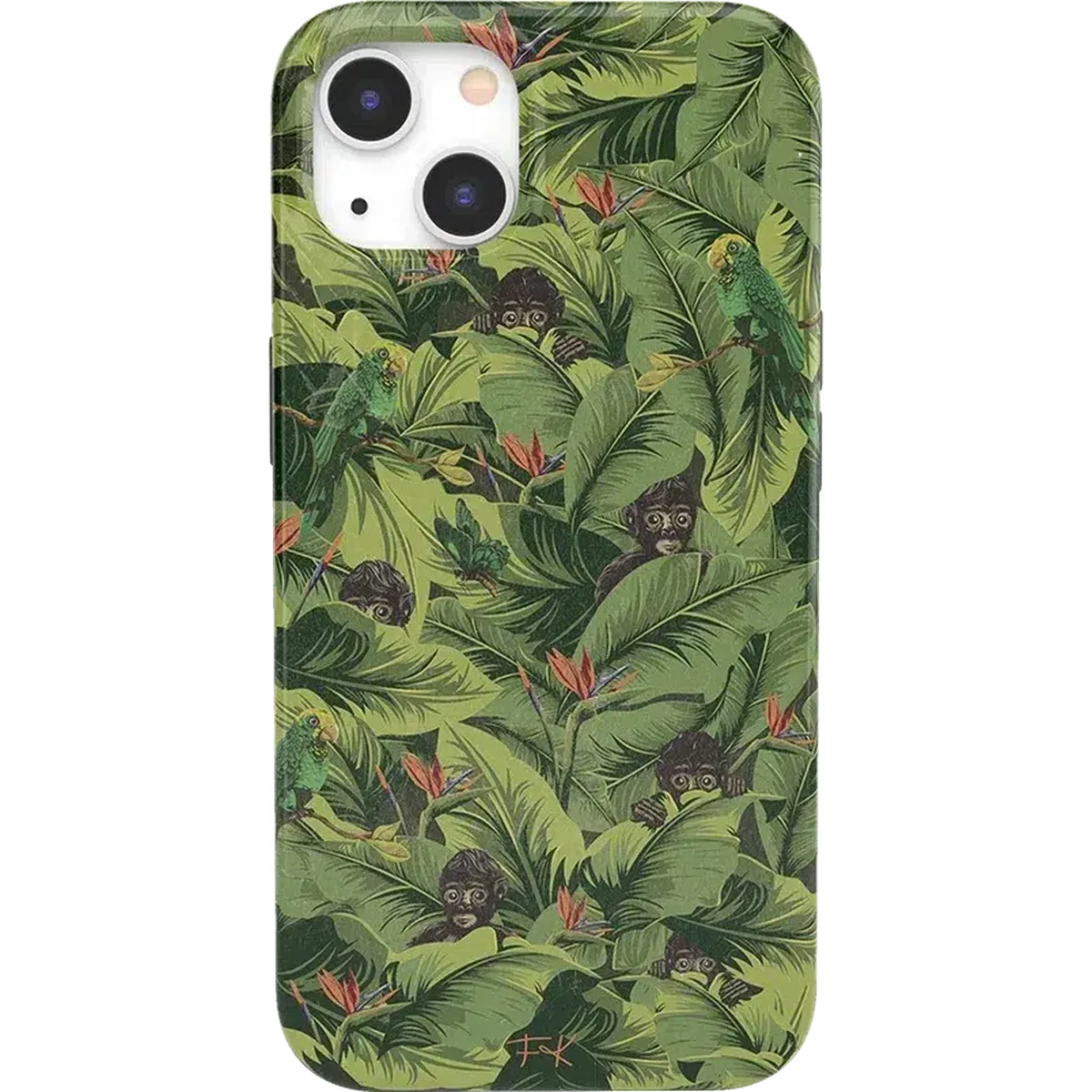 Sneaky Monkeys | Frida Kahlo Jungle Floral Case - Image 25