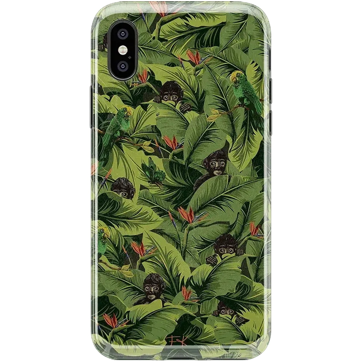 Sneaky Monkeys | Frida Kahlo Jungle Floral Case - Image 31