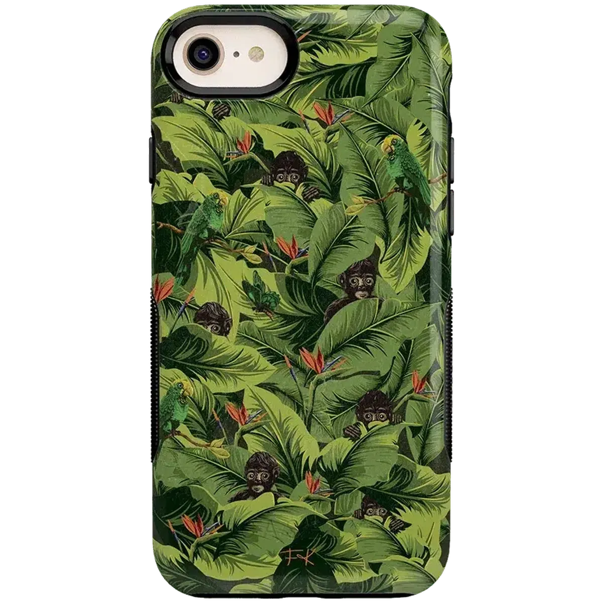 Sneaky Monkeys | Frida Kahlo Jungle Floral Case - Image 34