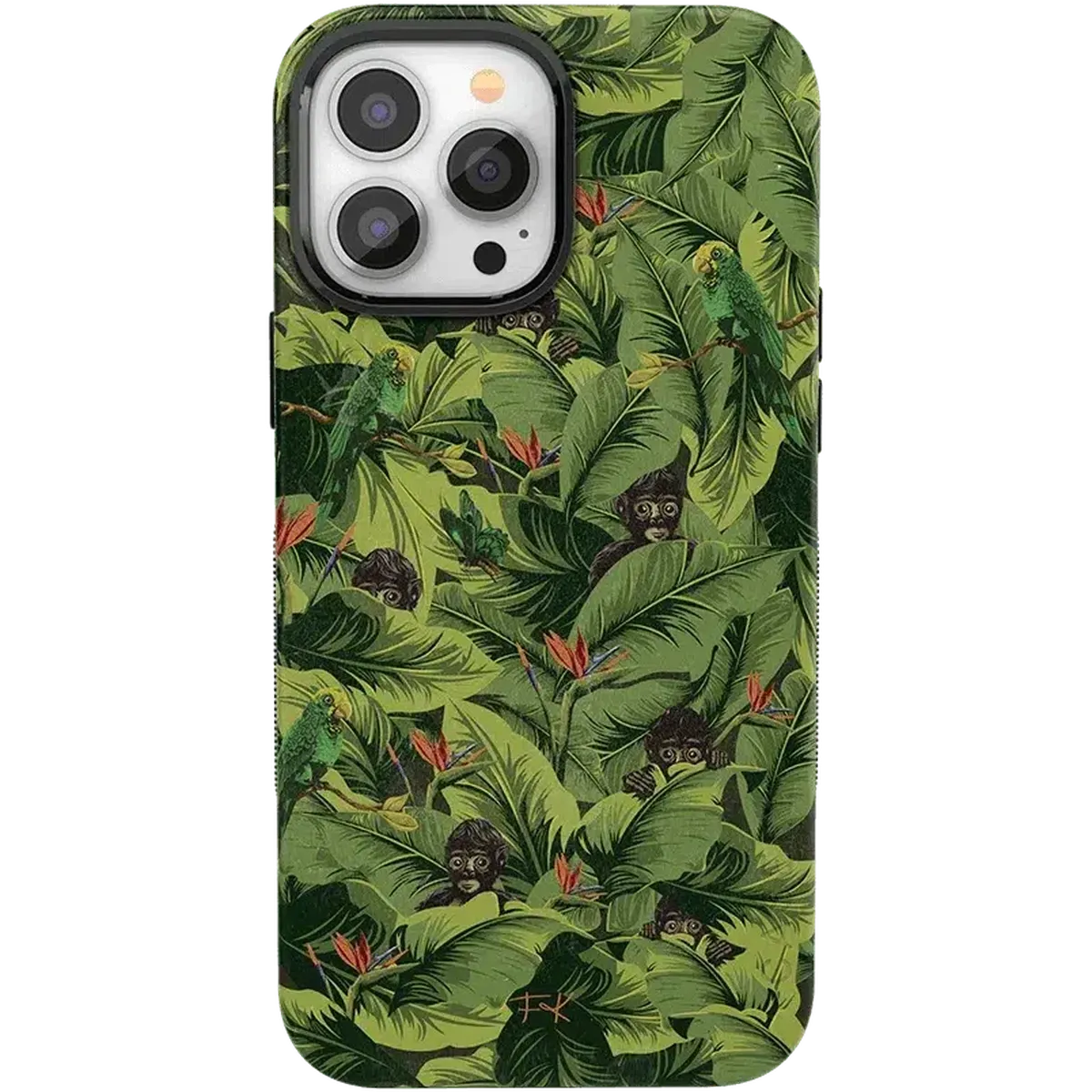 Sneaky Monkeys | Frida Kahlo Jungle Floral Case - Image 58