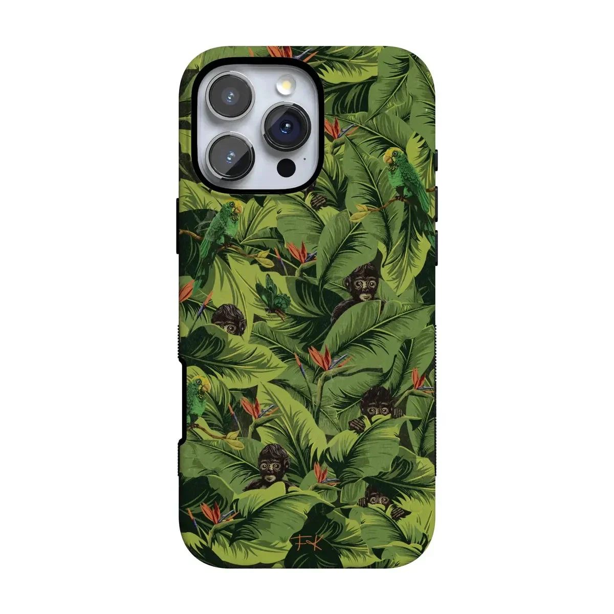 Sneaky Monkeys | Frida Kahlo Jungle Floral Case - Image 94