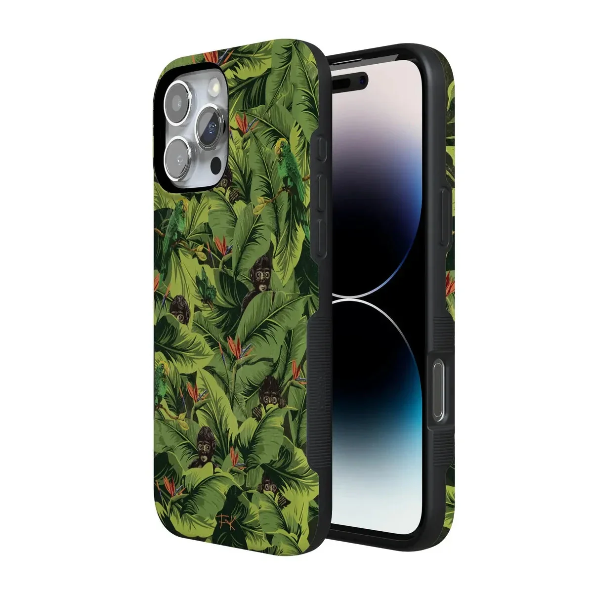 Sneaky Monkeys | Frida Kahlo Jungle Floral Case - Image 95