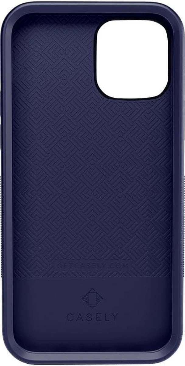 Something's Fishy | Navy Blue & Yellow Fish Print Case - Image 3