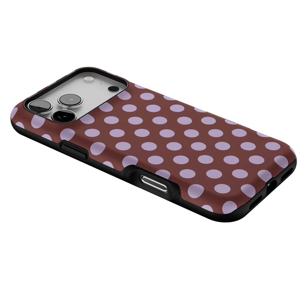 Spotted in SoHo | Burgundy Polka Dot Case - Image 10
