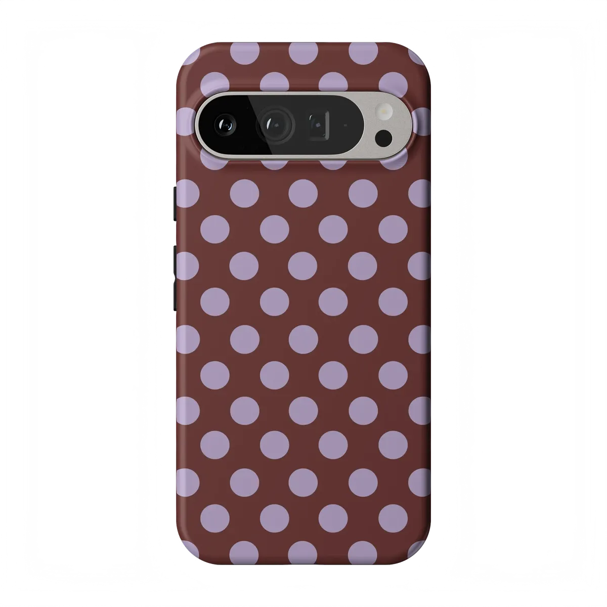 Spotted in SoHo | Burgundy Polka Dot Case - Image 110