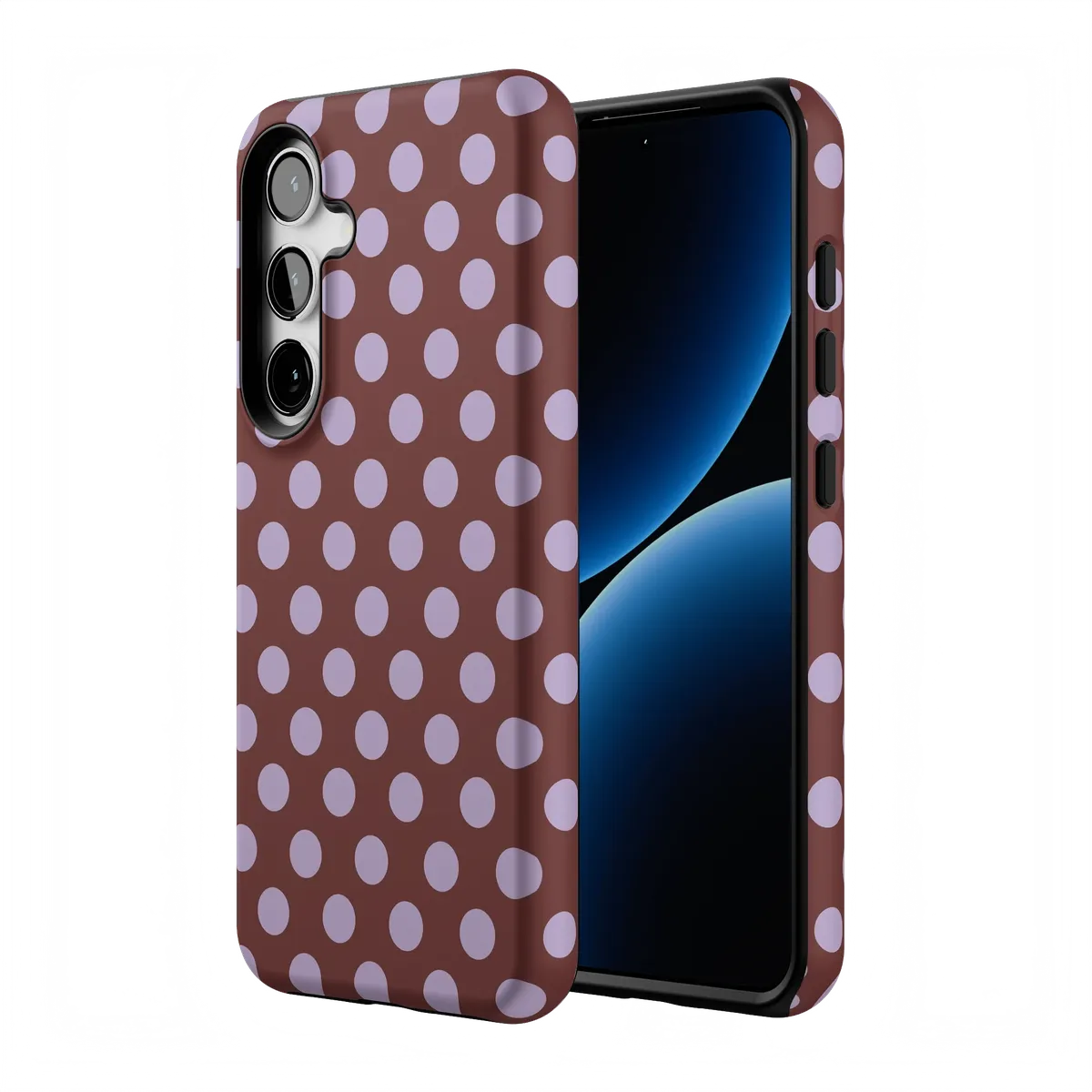 Spotted in SoHo | Burgundy Polka Dot Case - Image 130