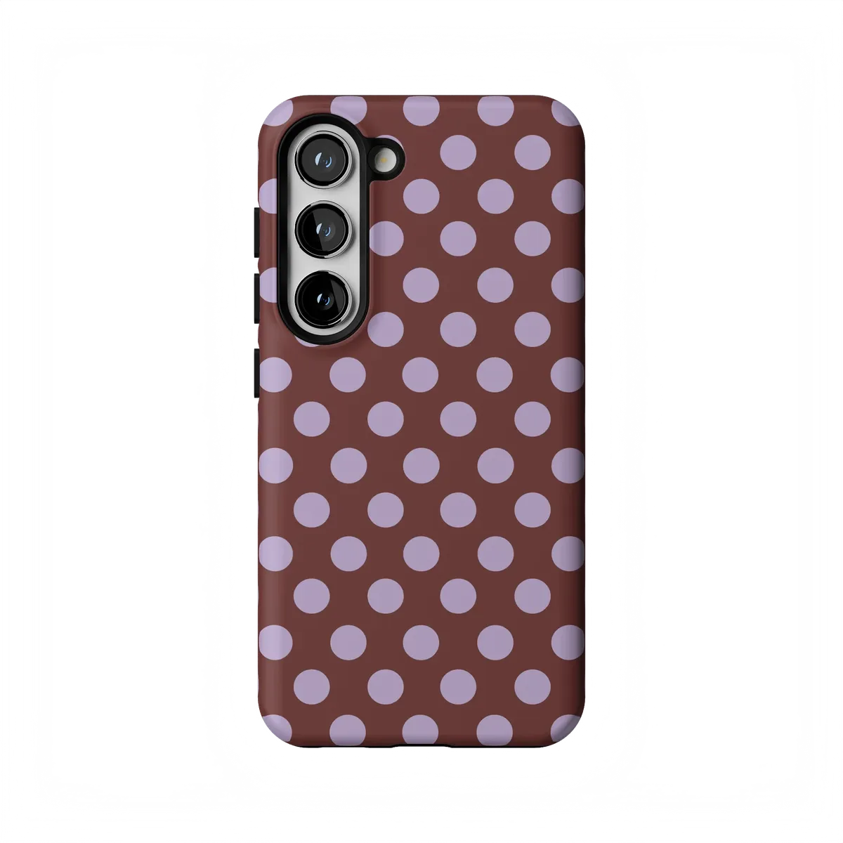 Spotted in SoHo | Burgundy Polka Dot Case - Image 138