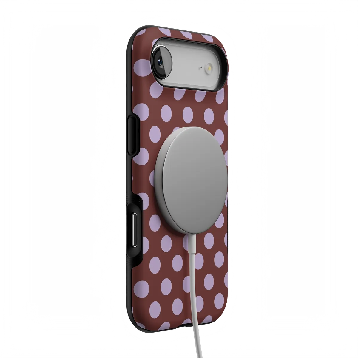 Spotted in SoHo | Burgundy Polka Dot Case - Image 14
