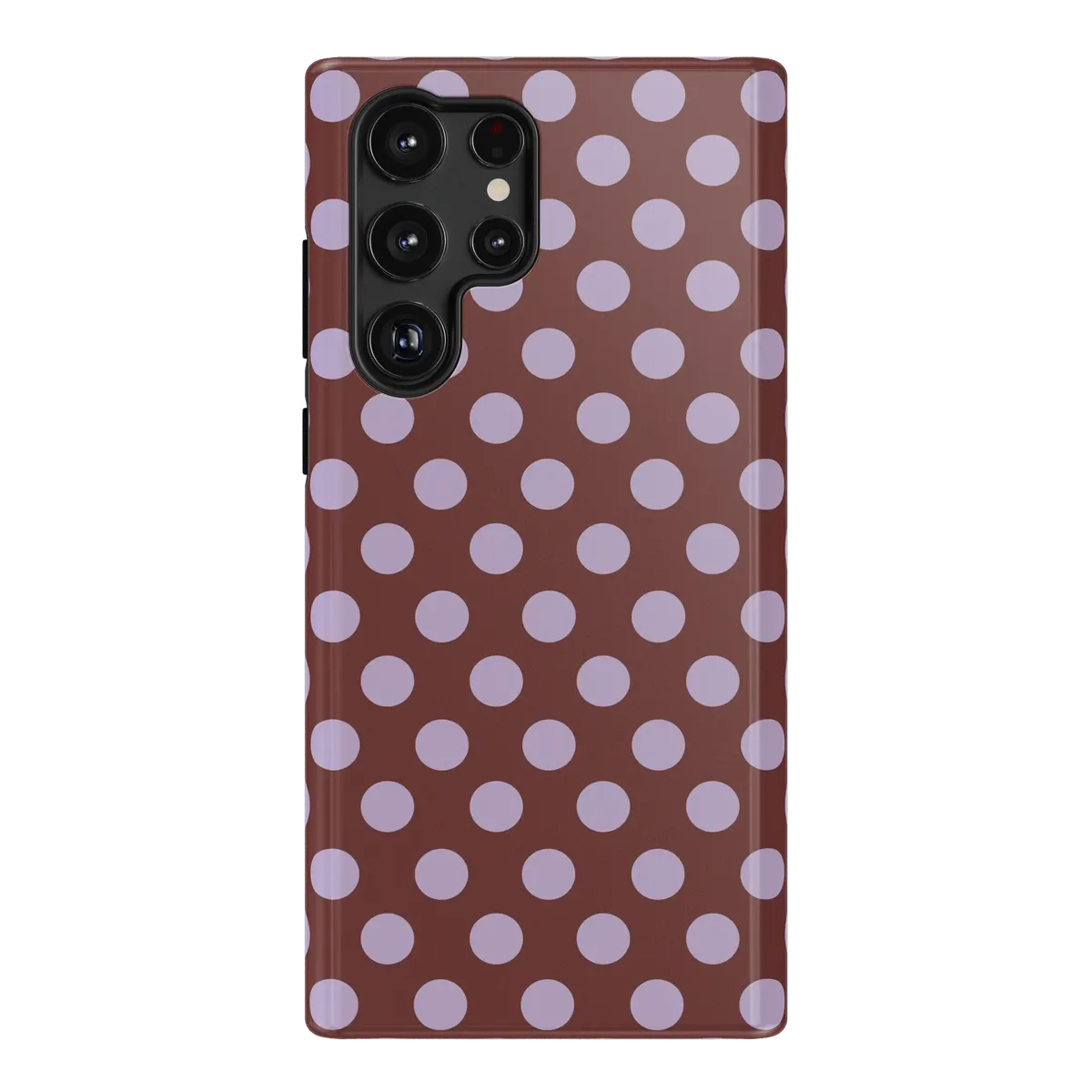 Spotted in SoHo | Burgundy Polka Dot Case - Image 141