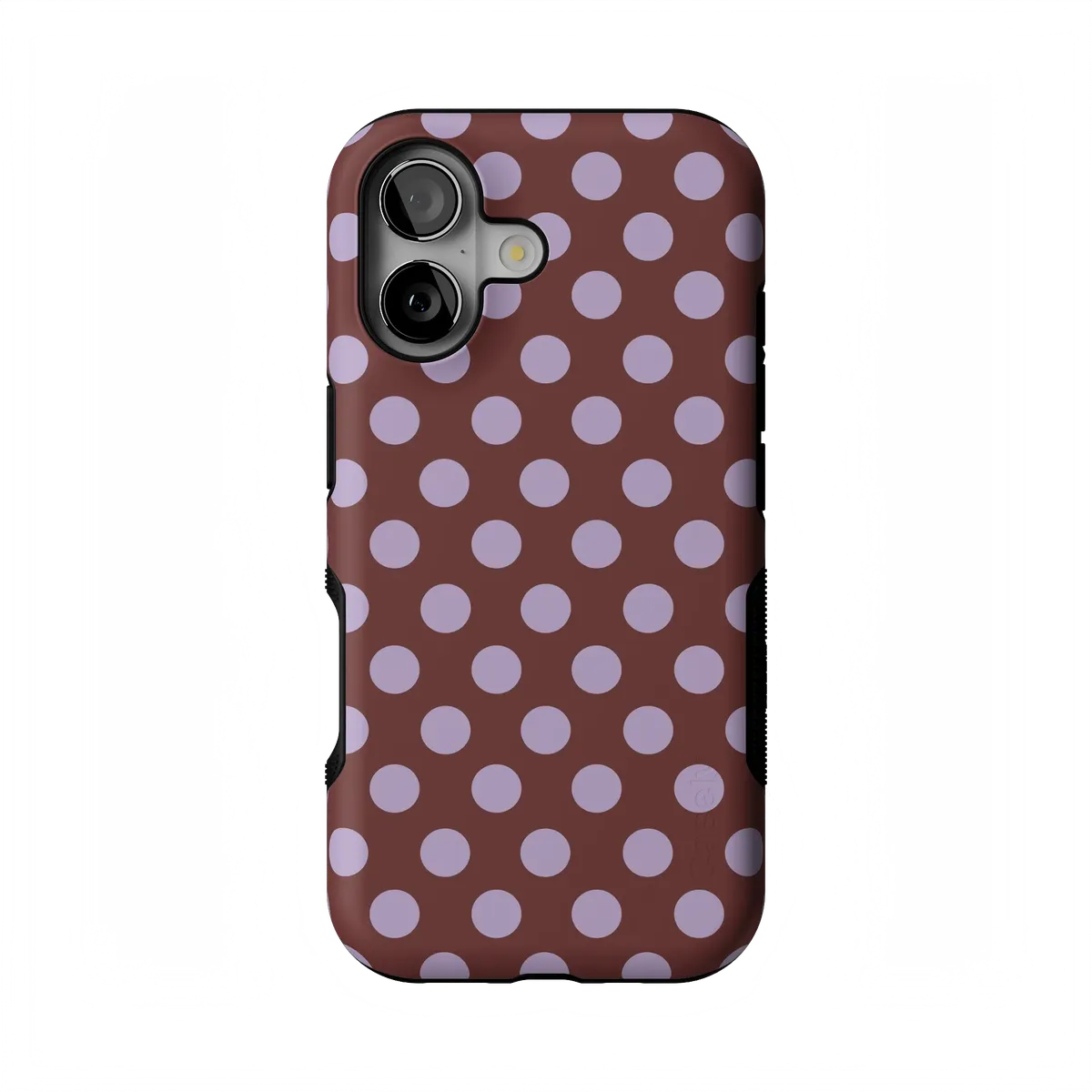 Spotted in SoHo | Burgundy Polka Dot Case - Image 21