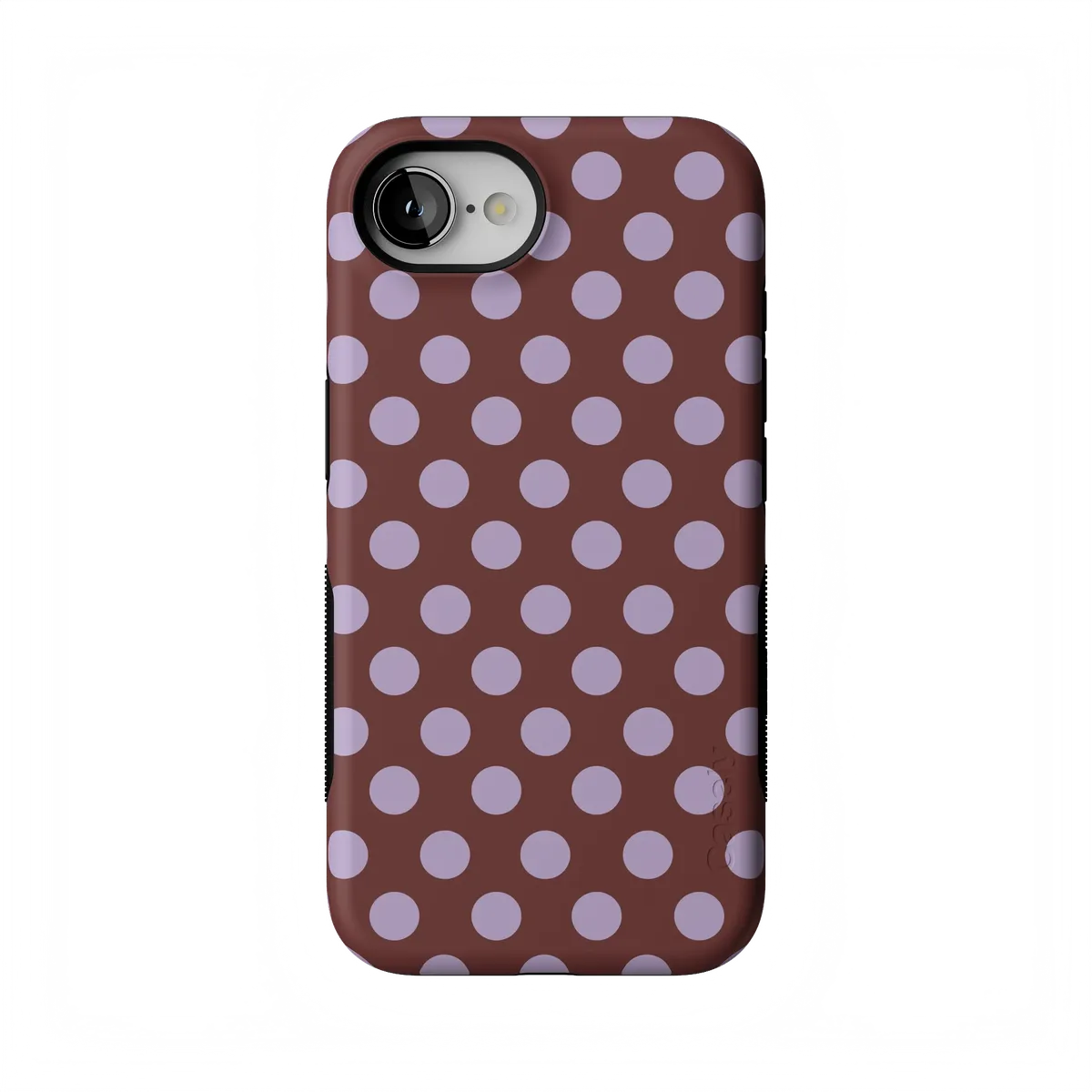 Spotted in SoHo | Burgundy Polka Dot Case - Image 31
