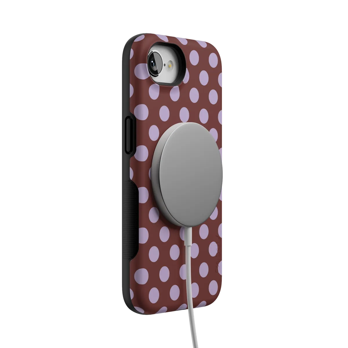 Spotted in SoHo | Burgundy Polka Dot Case - Image 34
