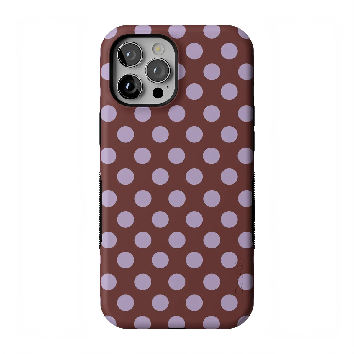 Spotted in SoHo | Burgundy Polka Dot Case - Image 59