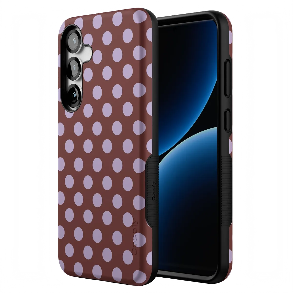 Spotted in SoHo | Burgundy Polka Dot Case - Image 70