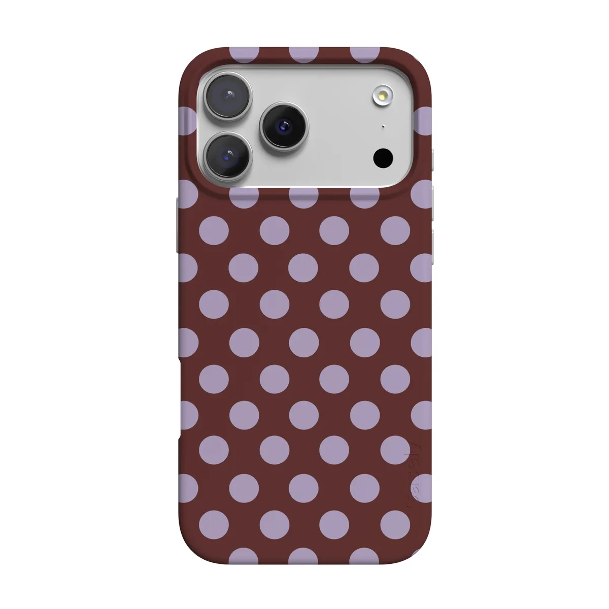 Spotted in SoHo | Burgundy Polka Dot Case - Image 77