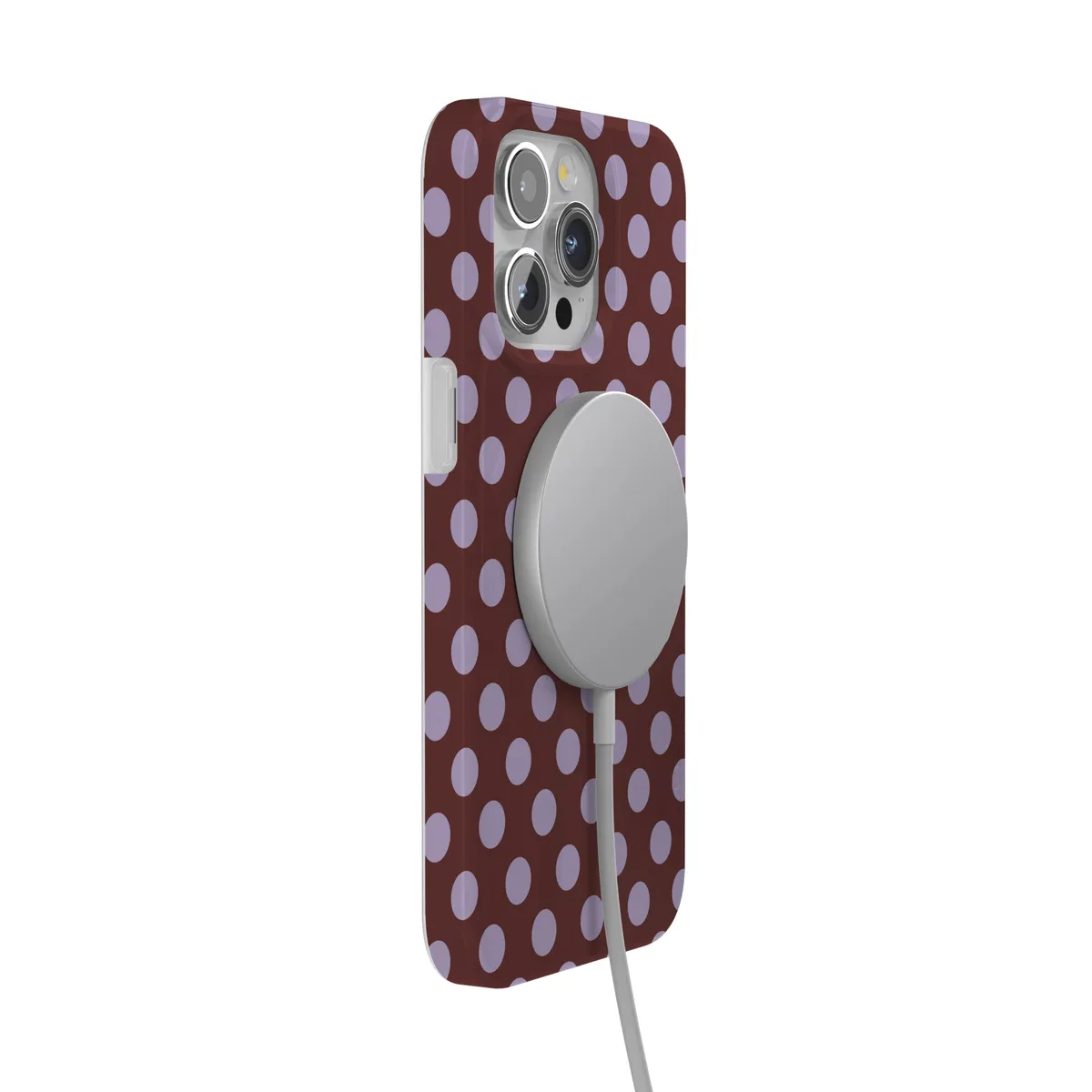 Spotted in SoHo | Burgundy Polka Dot Case - Image 98