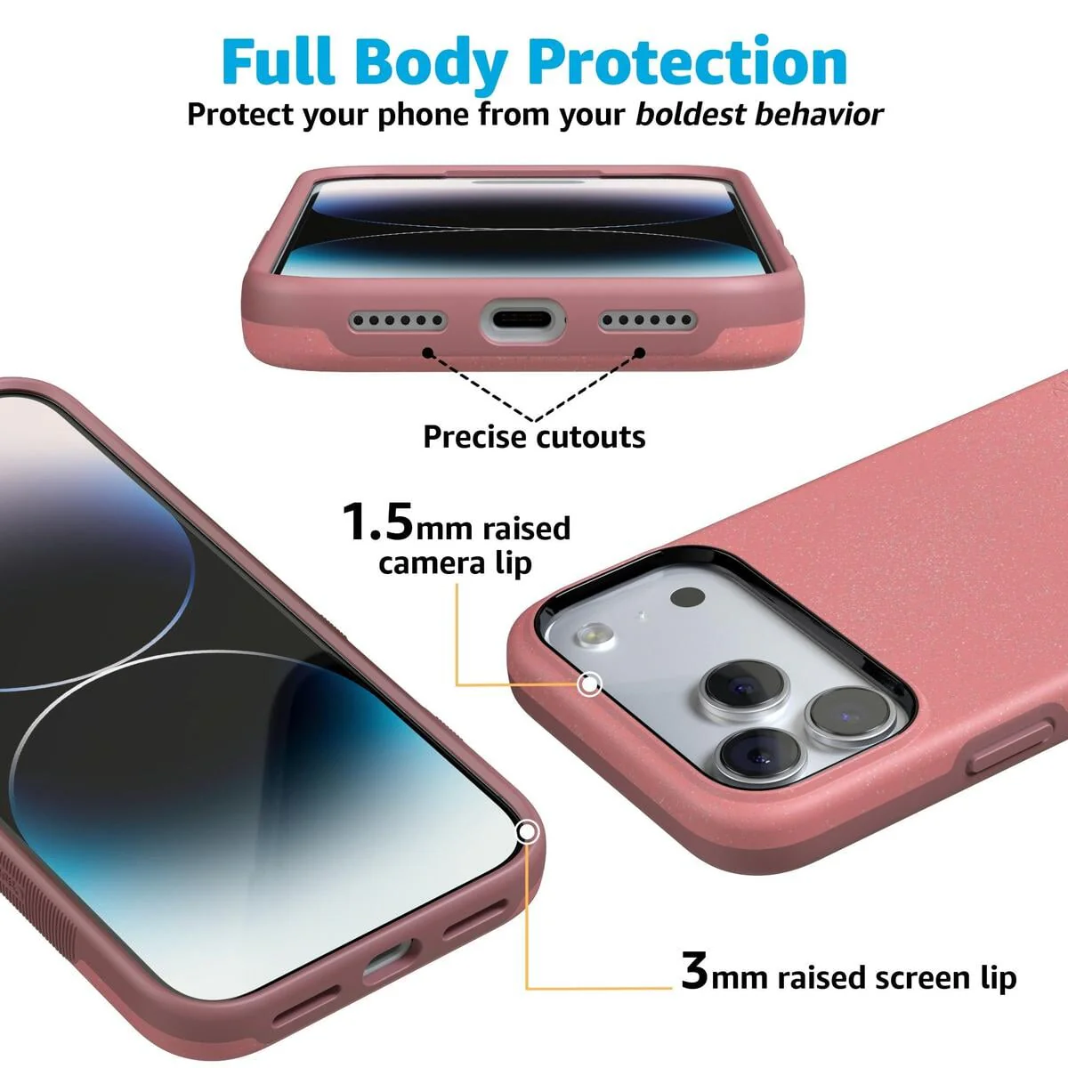 Starfish Wishes | Coral Pink Shimmer Case - Image 6
