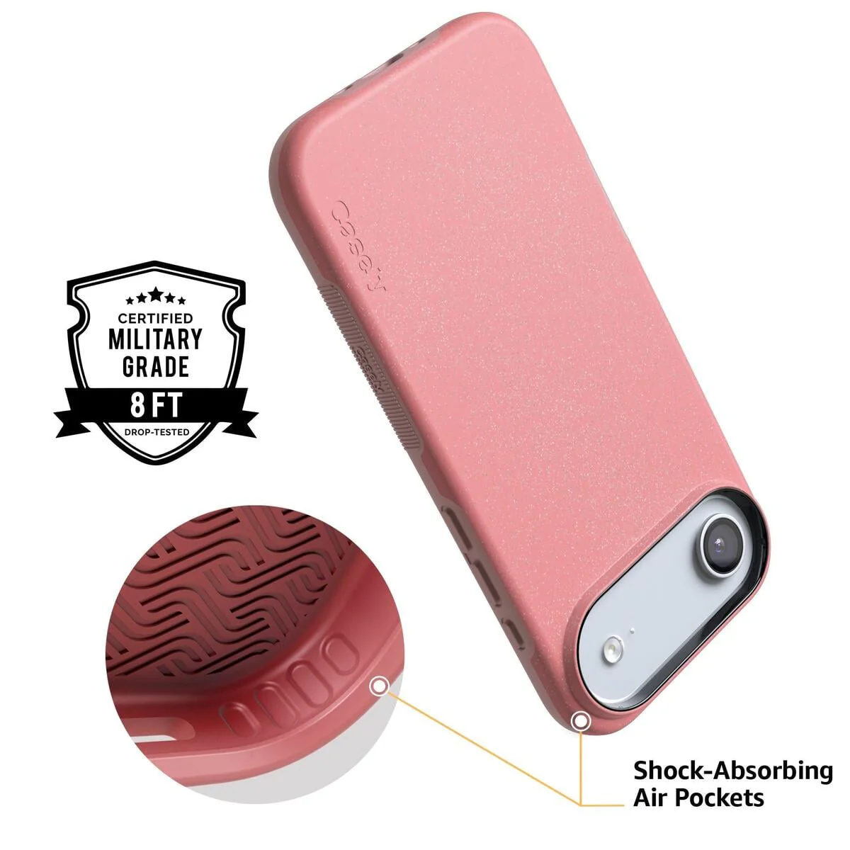 Starfish Wishes | Coral Pink Shimmer Case - Image 95