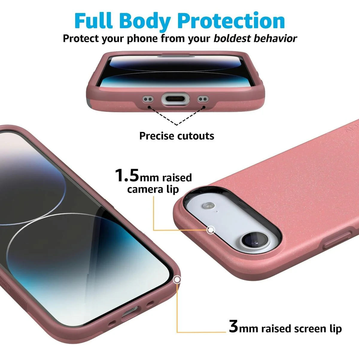 Starfish Wishes | Coral Pink Shimmer Case - Image 98