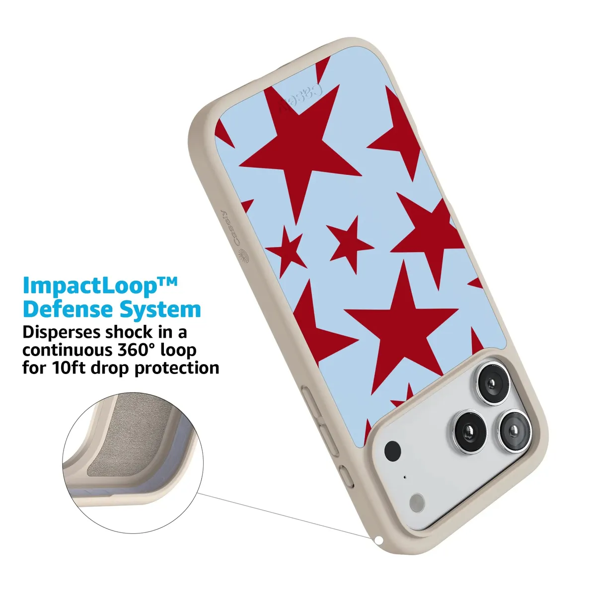 Stars Align | Blue & Red Stars Case - Image 170