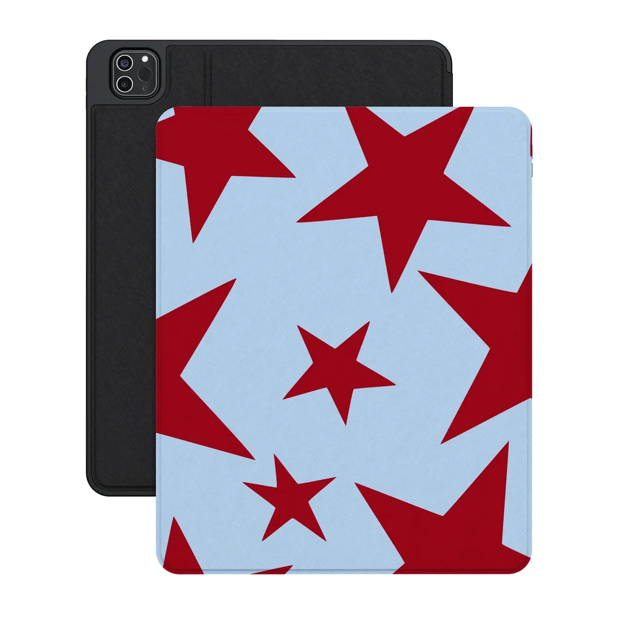 Stars Align | Blue & Red Stars iPad Case - Image 17