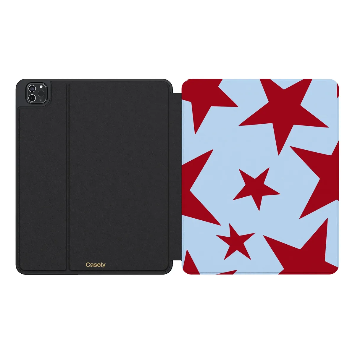 Stars Align | Blue & Red Stars iPad Case - Image 23