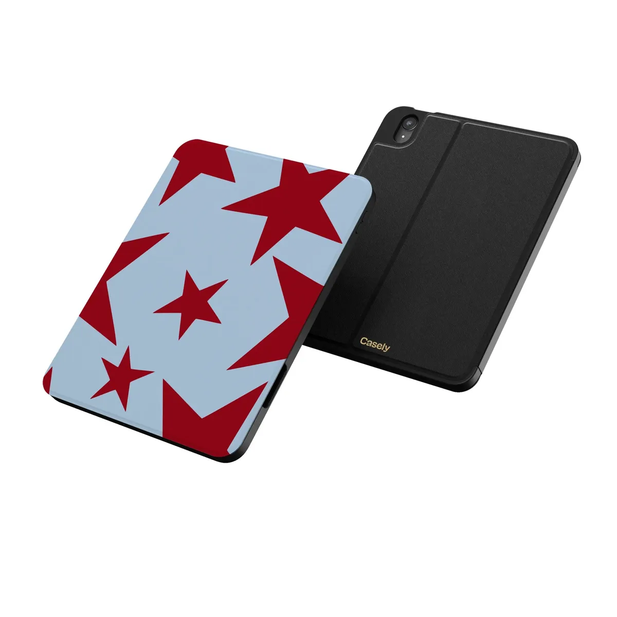 Stars Align | Blue & Red Stars iPad Case - Image 26