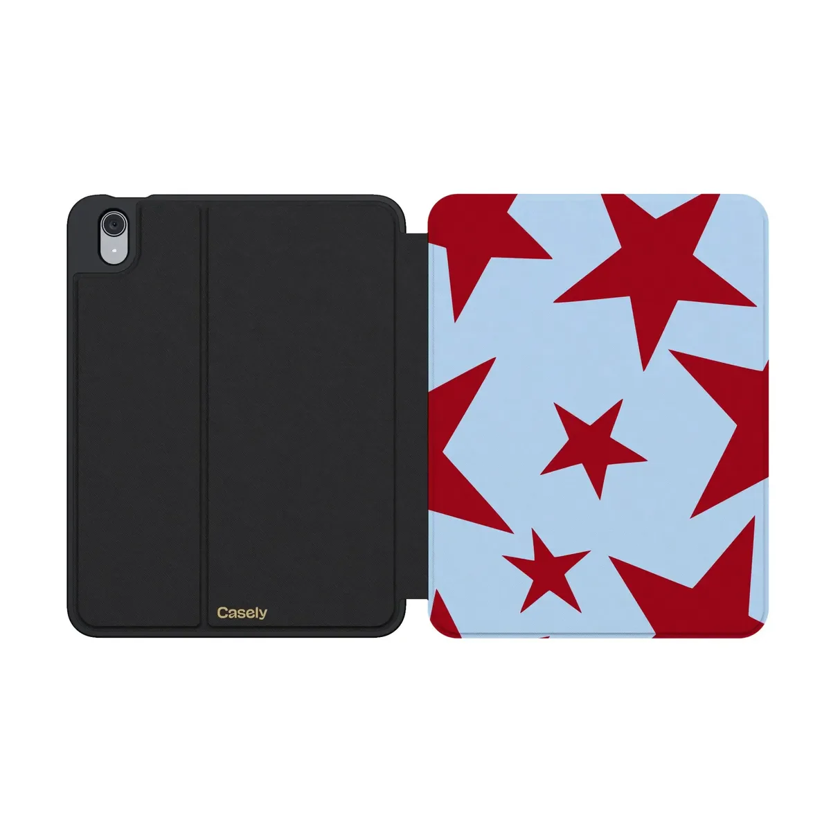 Stars Align | Blue & Red Stars iPad Case - Image 31
