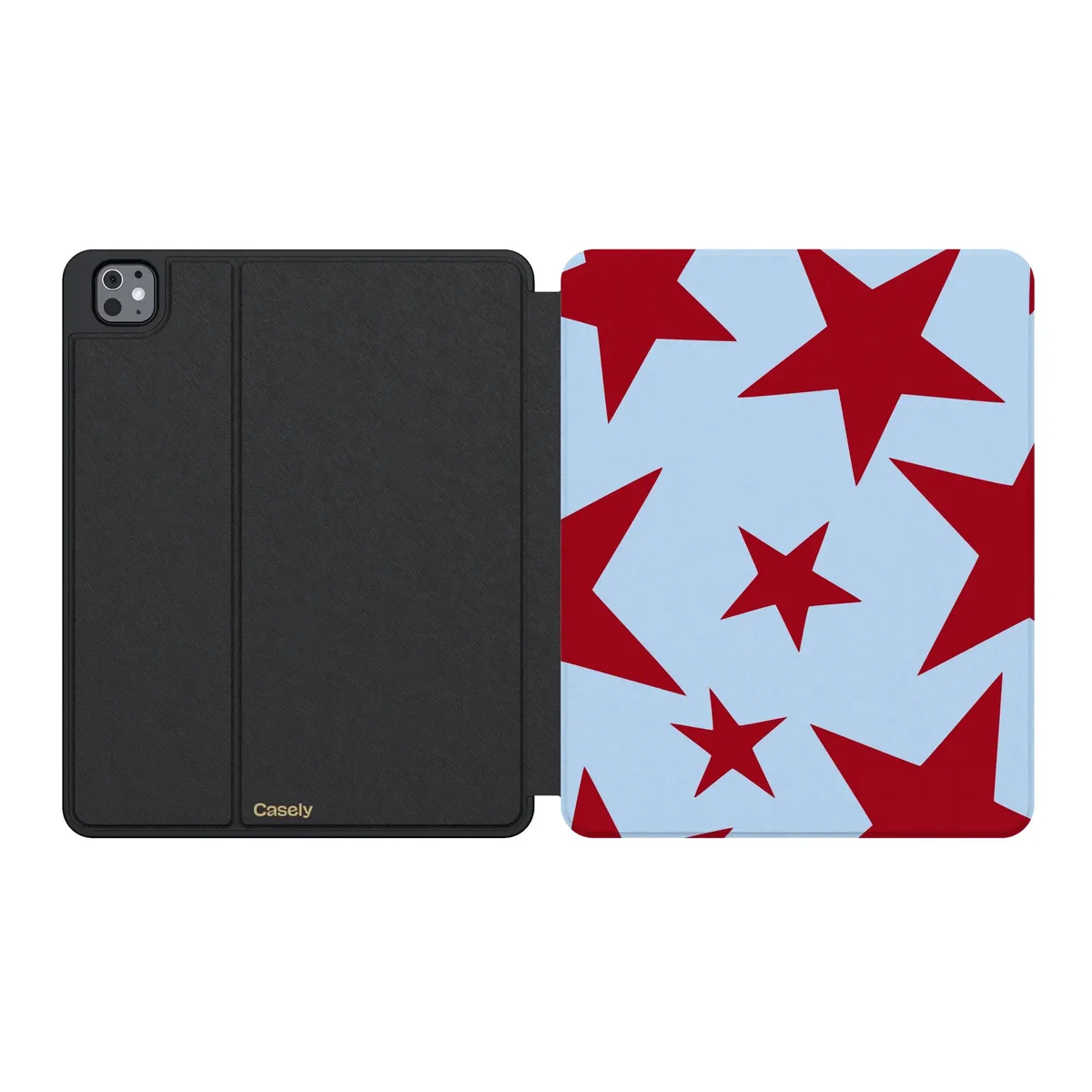 Stars Align | Blue & Red Stars iPad Case - Image 7