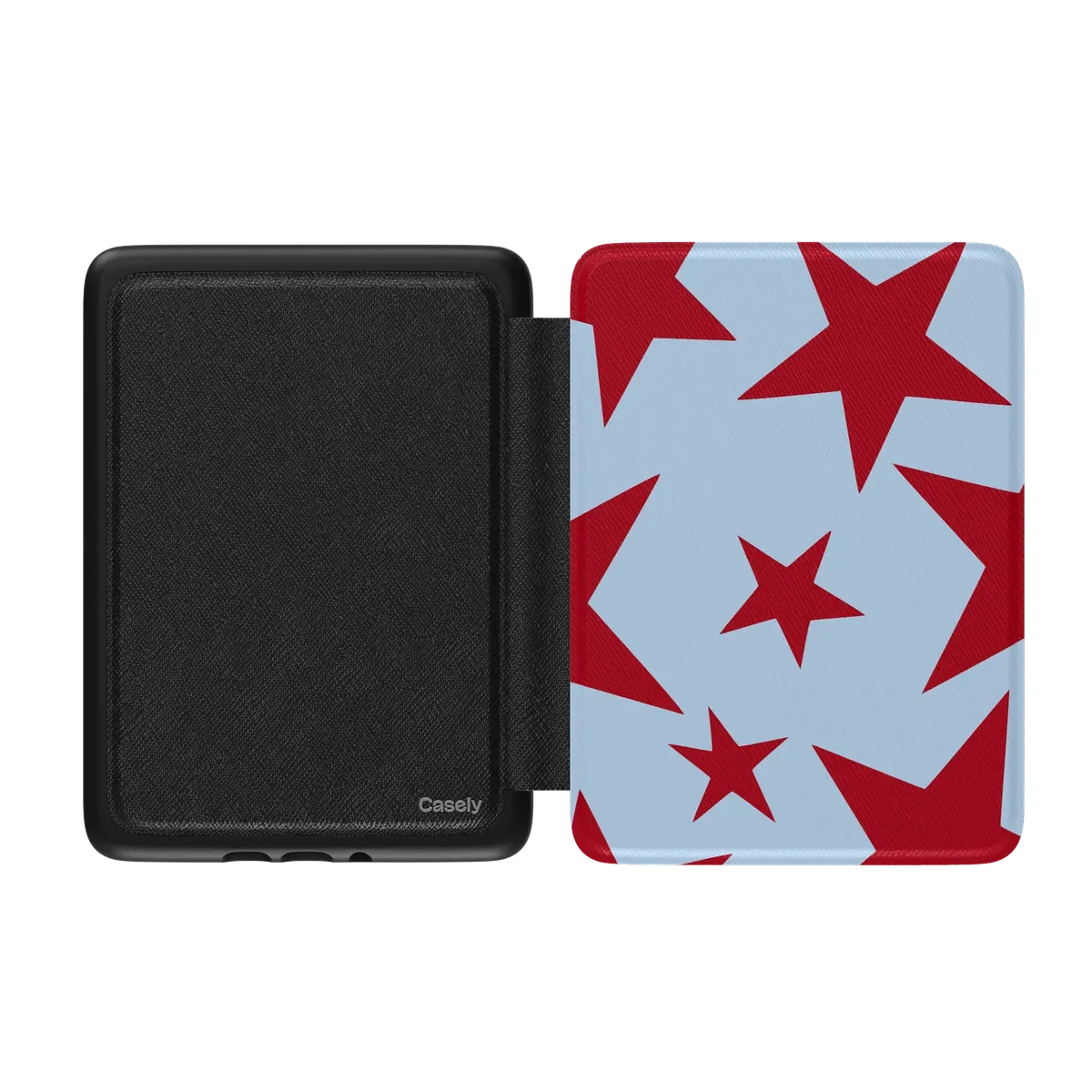 Stars Align | Blue & Red Stars Kindle Case - Image 5