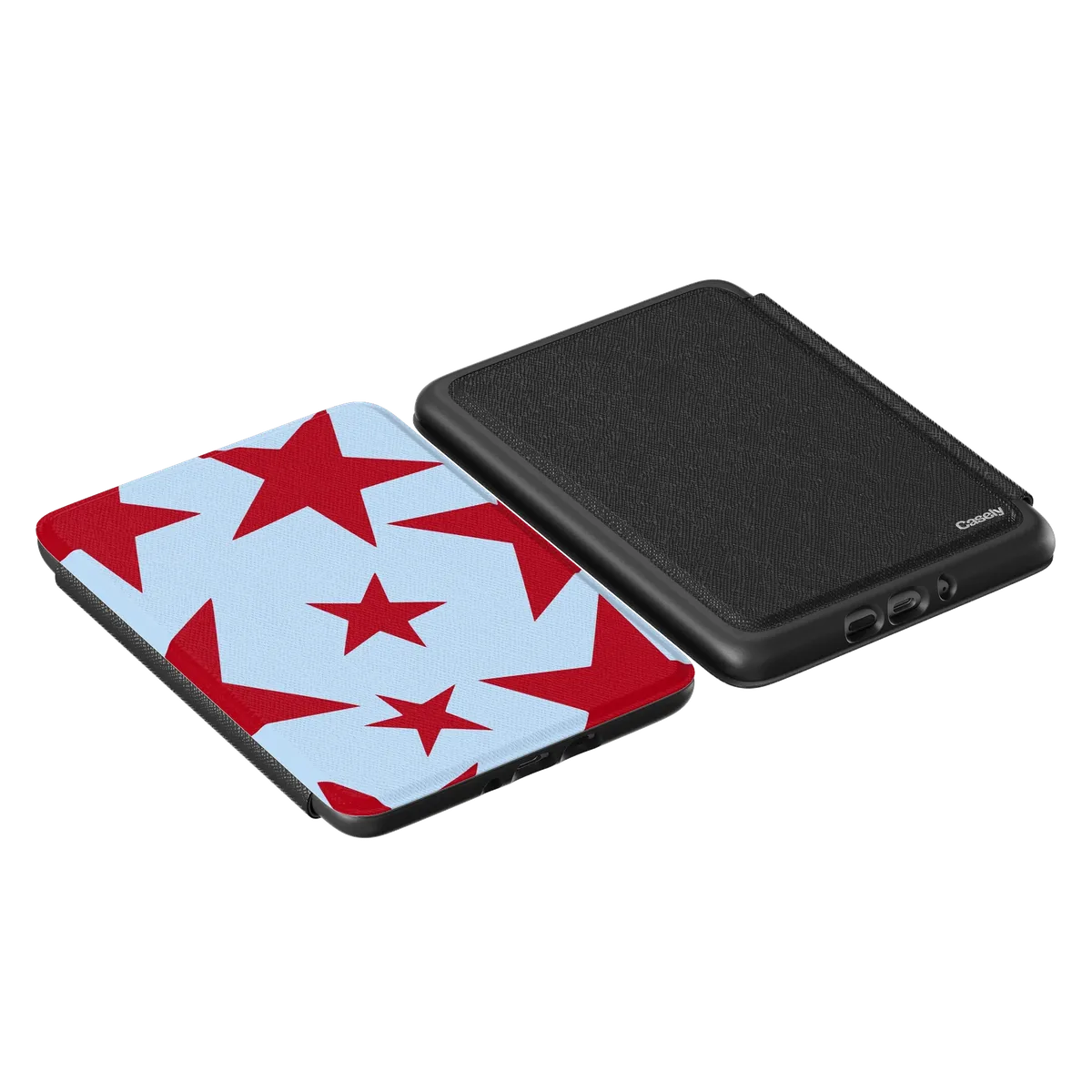 Stars Align | Blue & Red Stars Kindle Case - Image 9