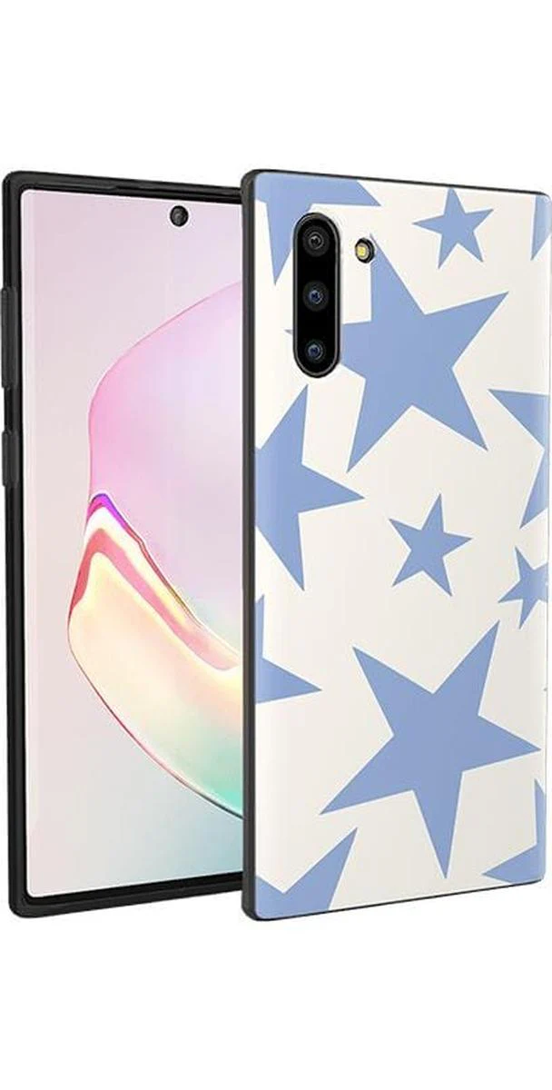 Stars Align | Blue & White Stars Samsung Case - Image 2