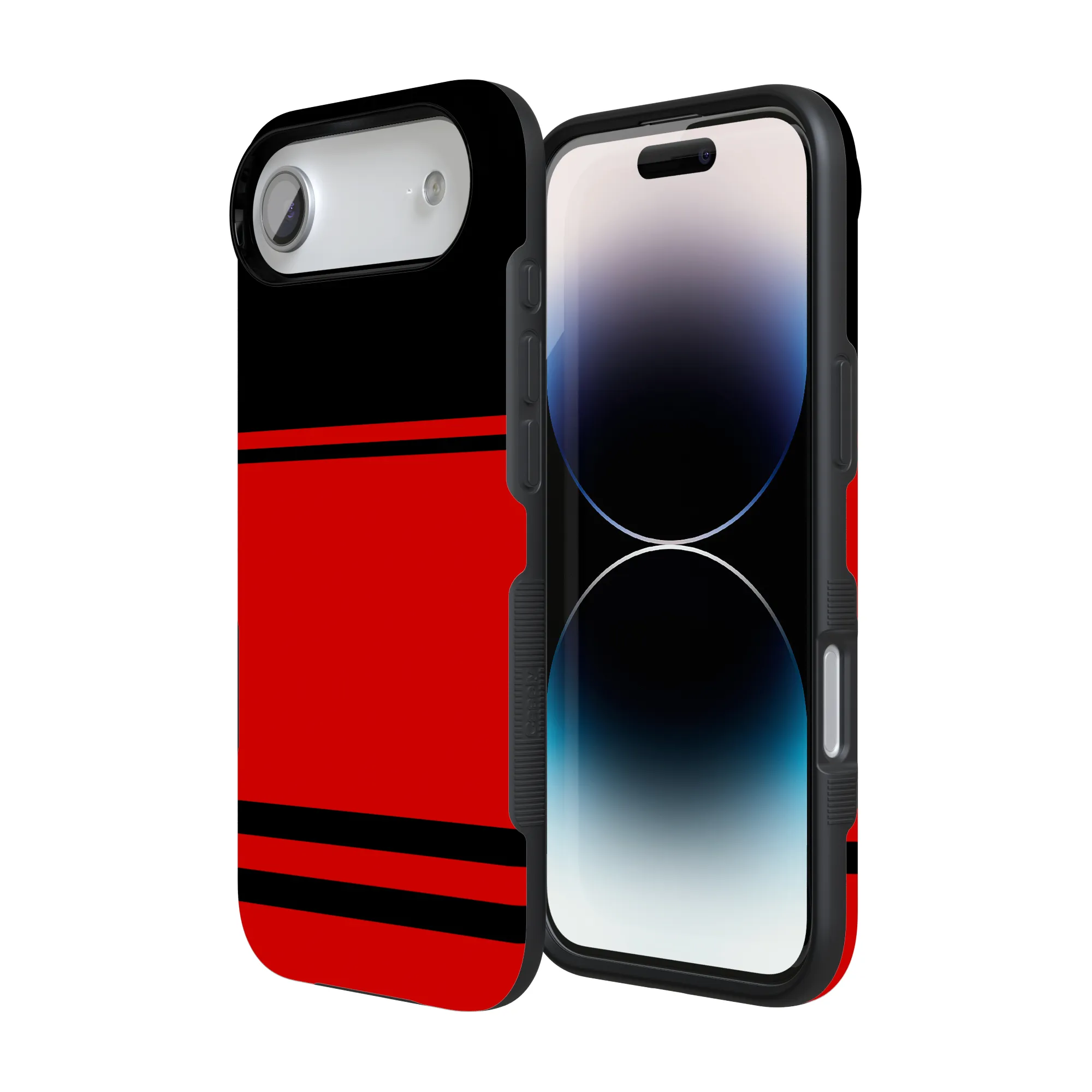 Storm Warning | Black & Red Stripes Case - Image 12