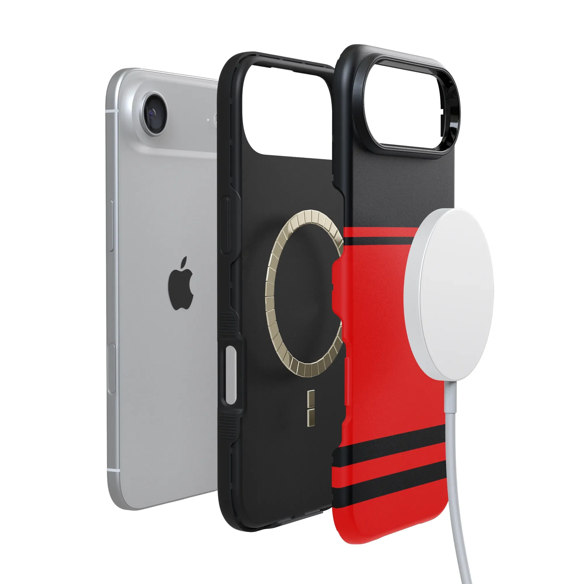Storm Warning | Black & Red Stripes Case - Image 14