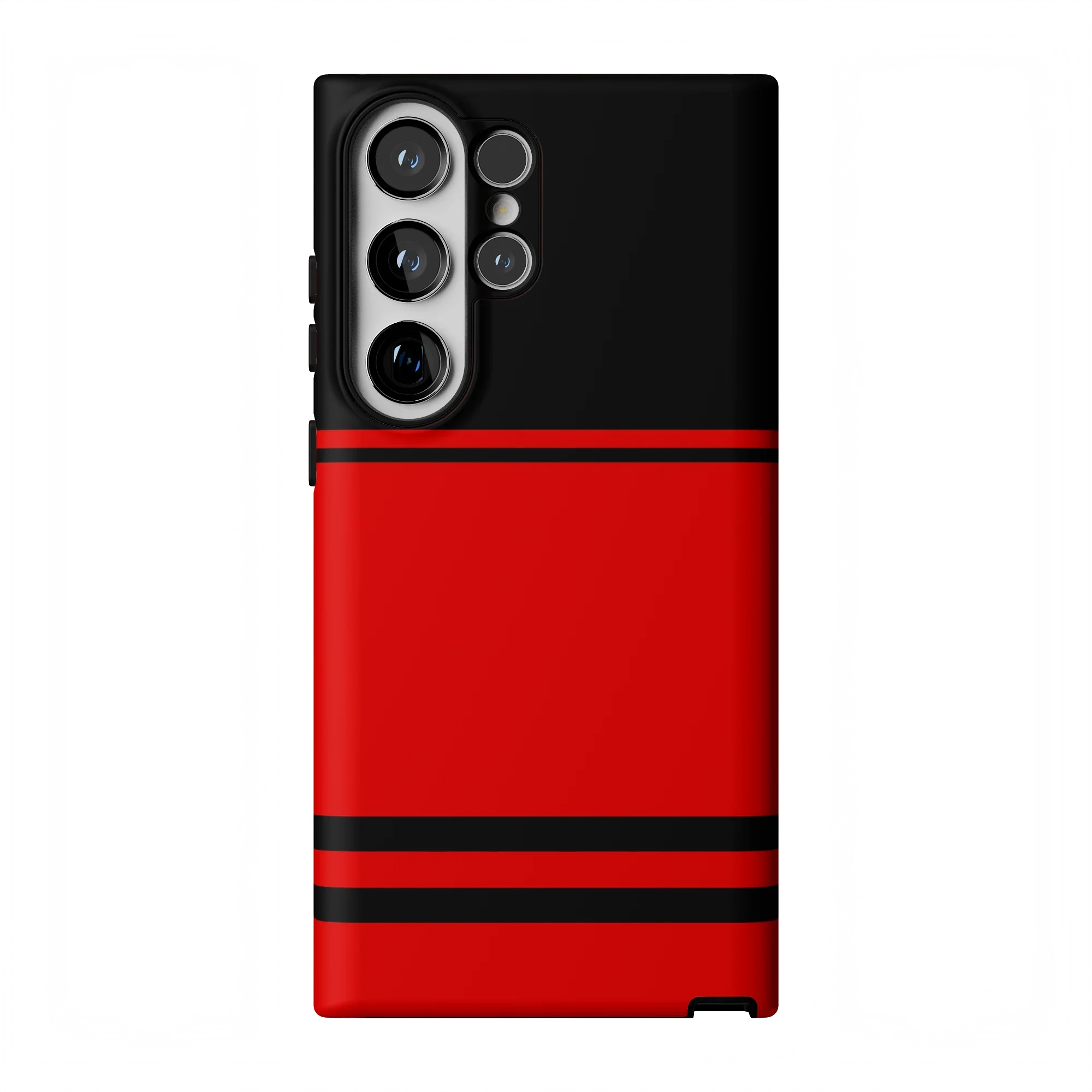 Storm Warning | Black & Red Stripes Case - Image 150