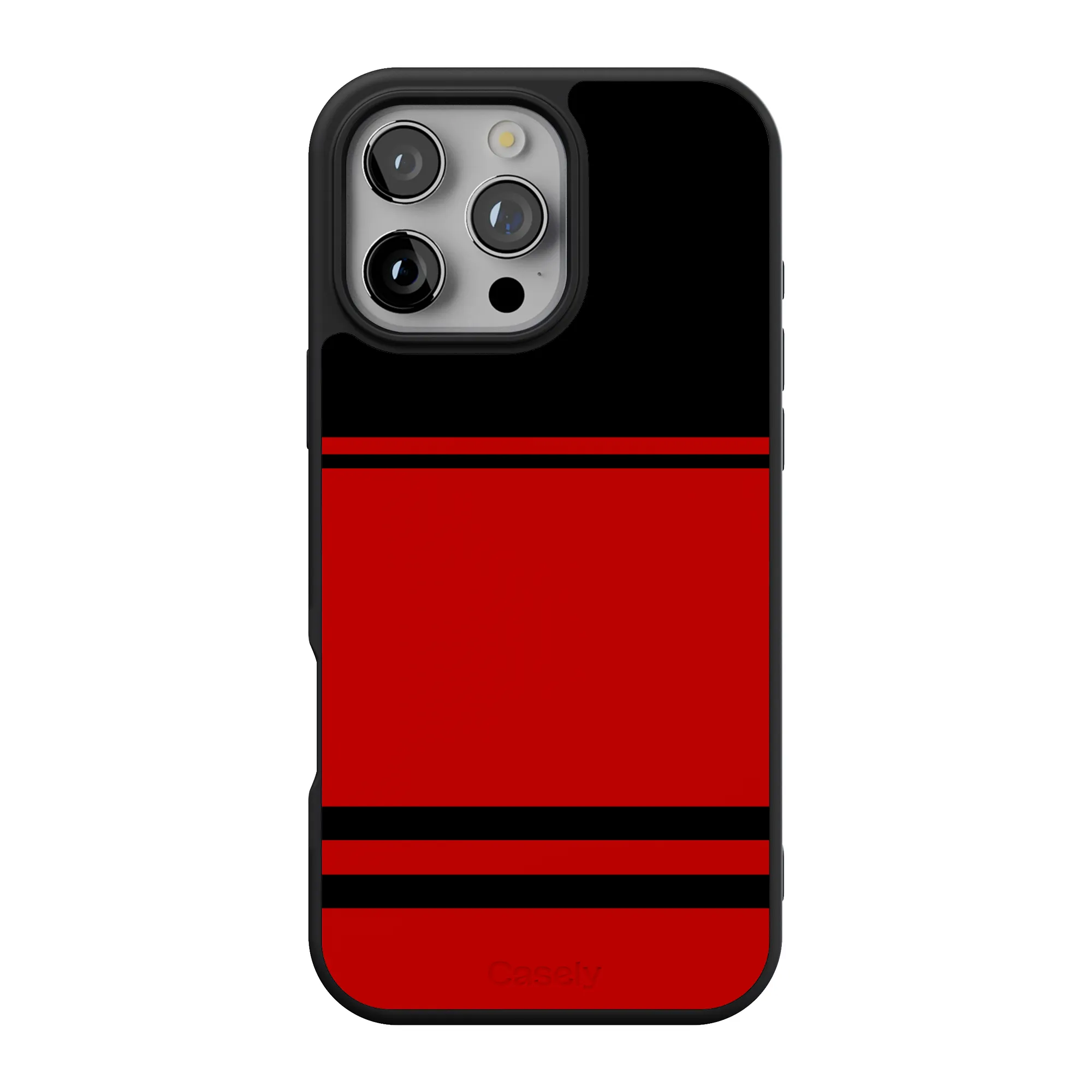 Storm Warning | Black & Red Stripes Case - Image 196