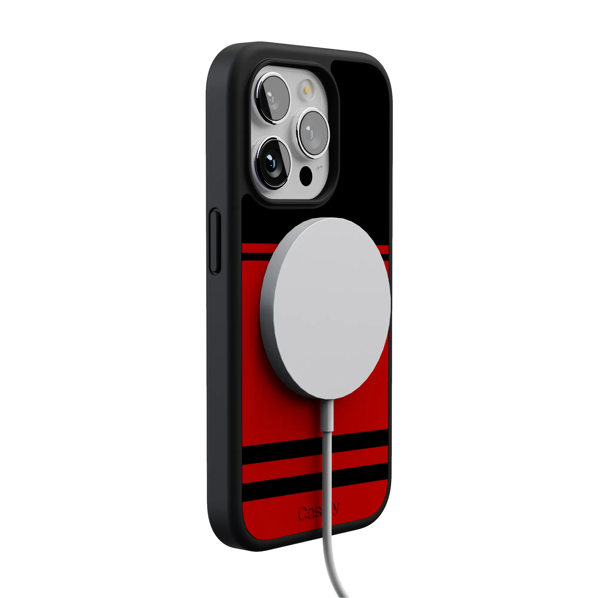 Storm Warning | Black & Red Stripes Case - Image 211