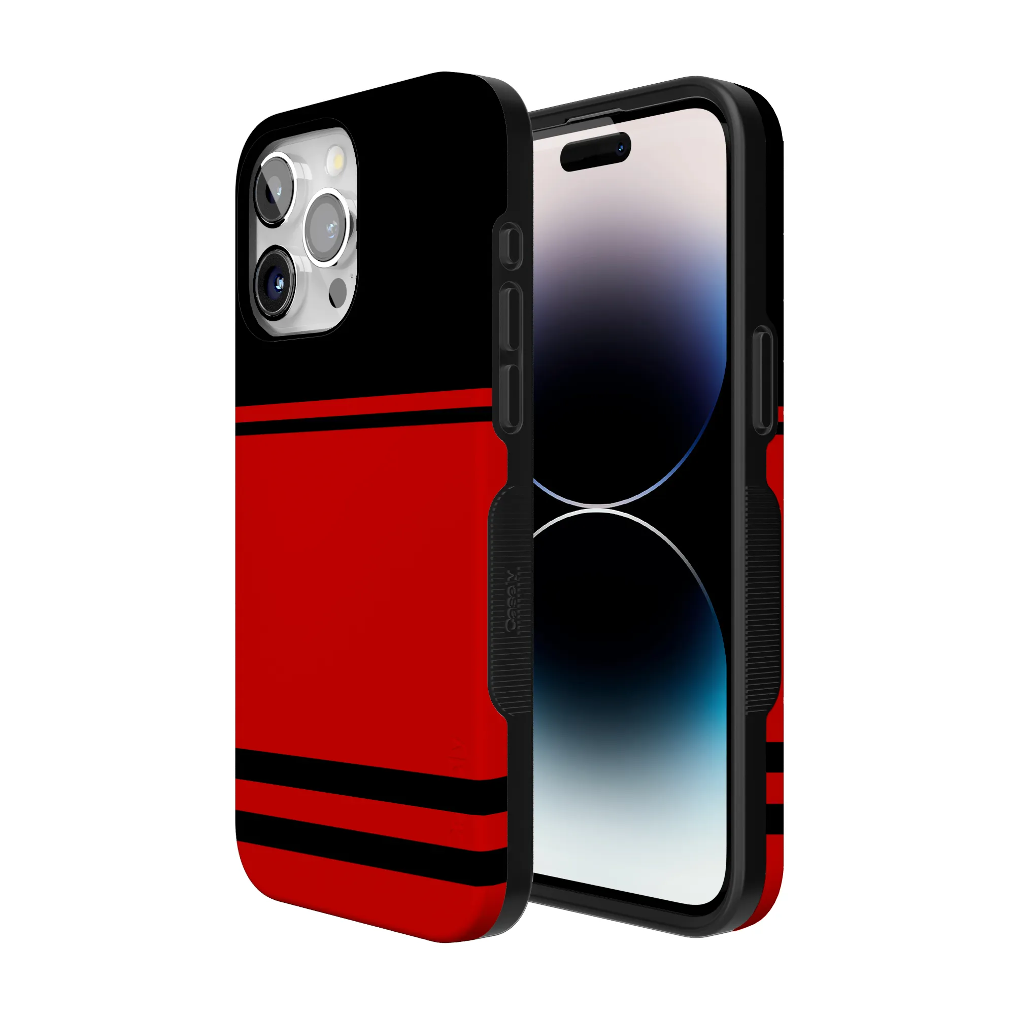 Storm Warning | Black & Red Stripes Case - Image 40