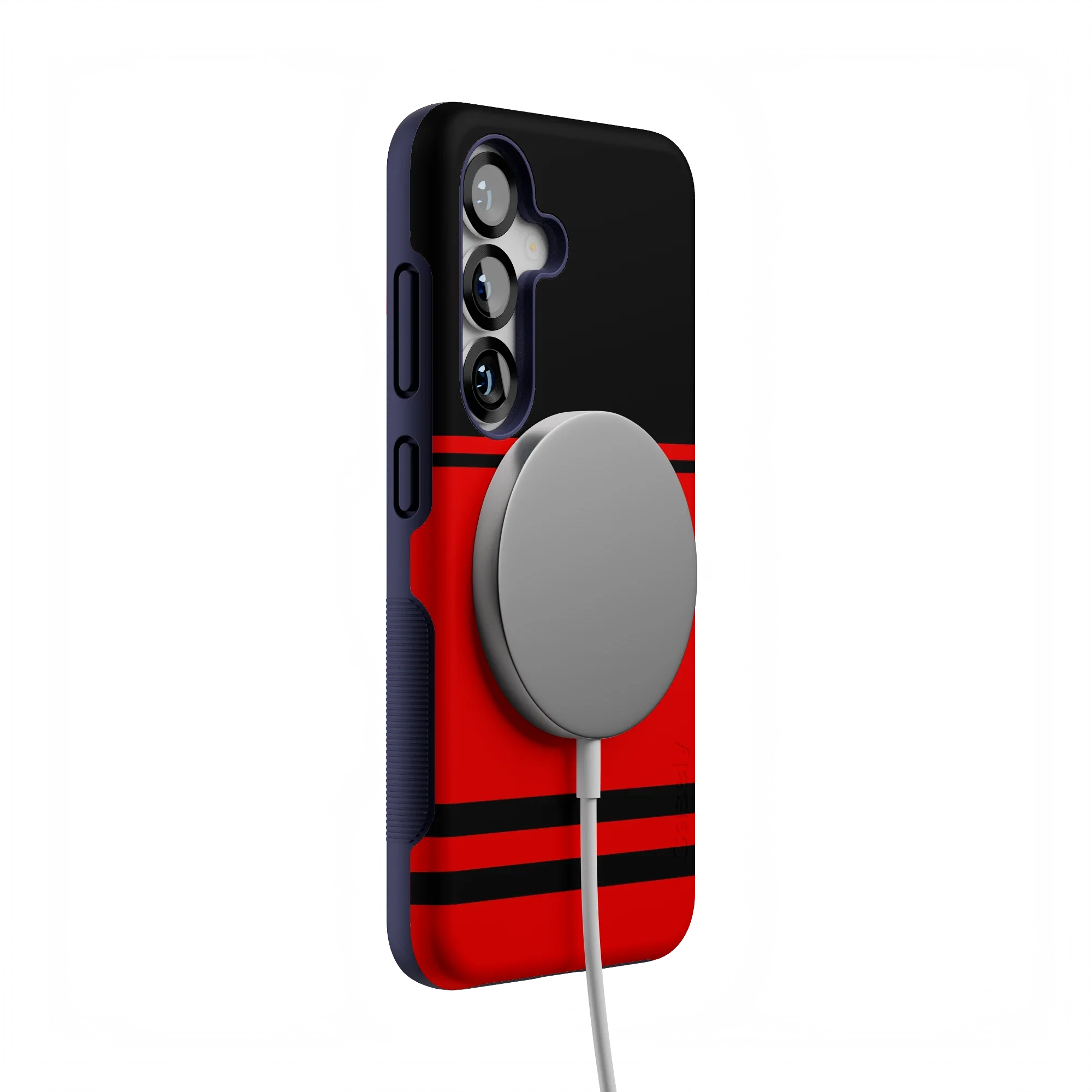 Storm Warning | Black & Red Stripes Case - Image 84