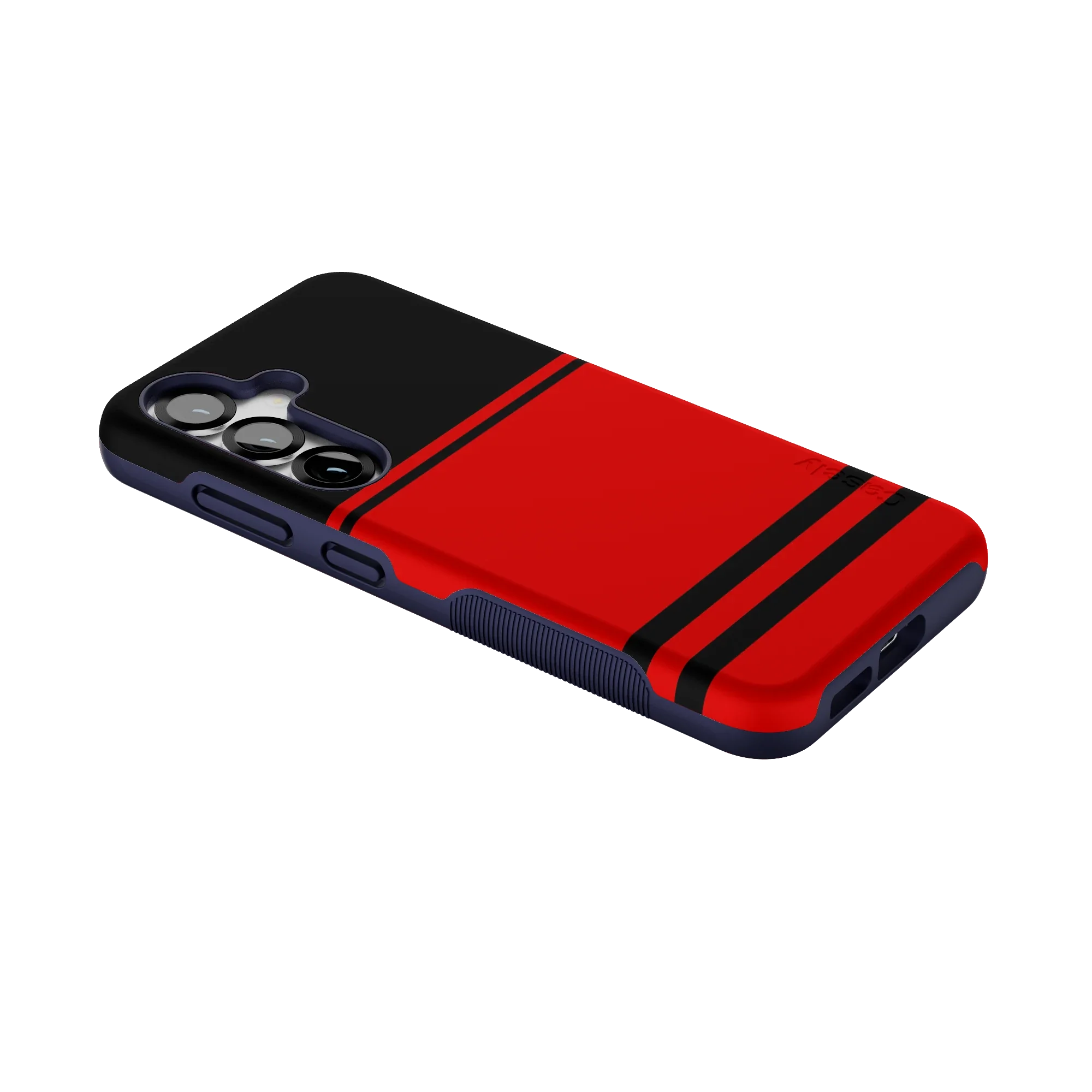 Storm Warning | Black & Red Stripes Case - Image 90