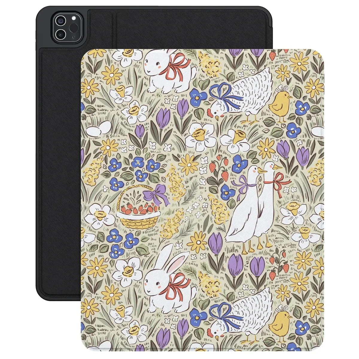 Storybook Stroll | Spring Garden iPad Case
