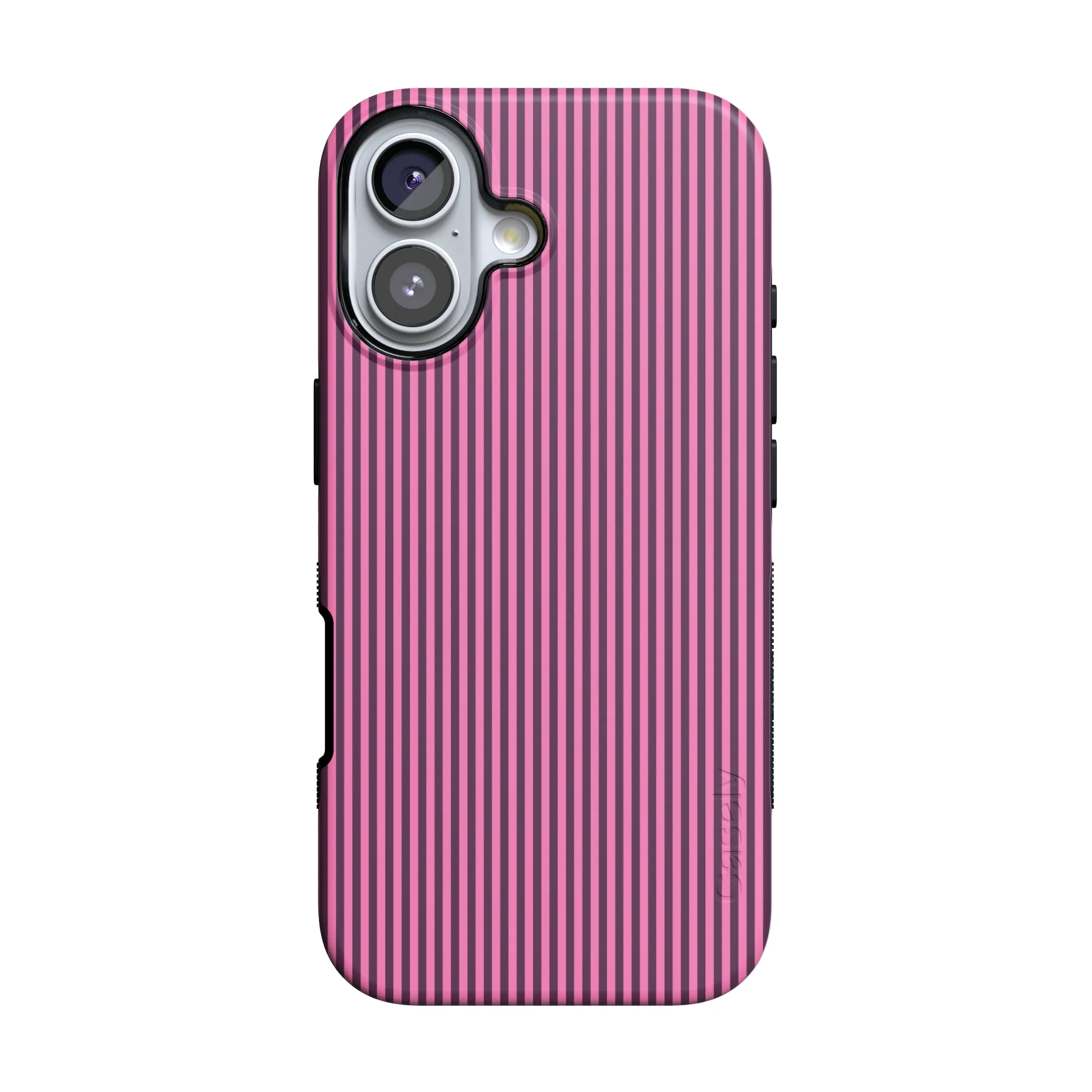 Stripes and the City | Pink & Purple Pinstripe Case - Image 4