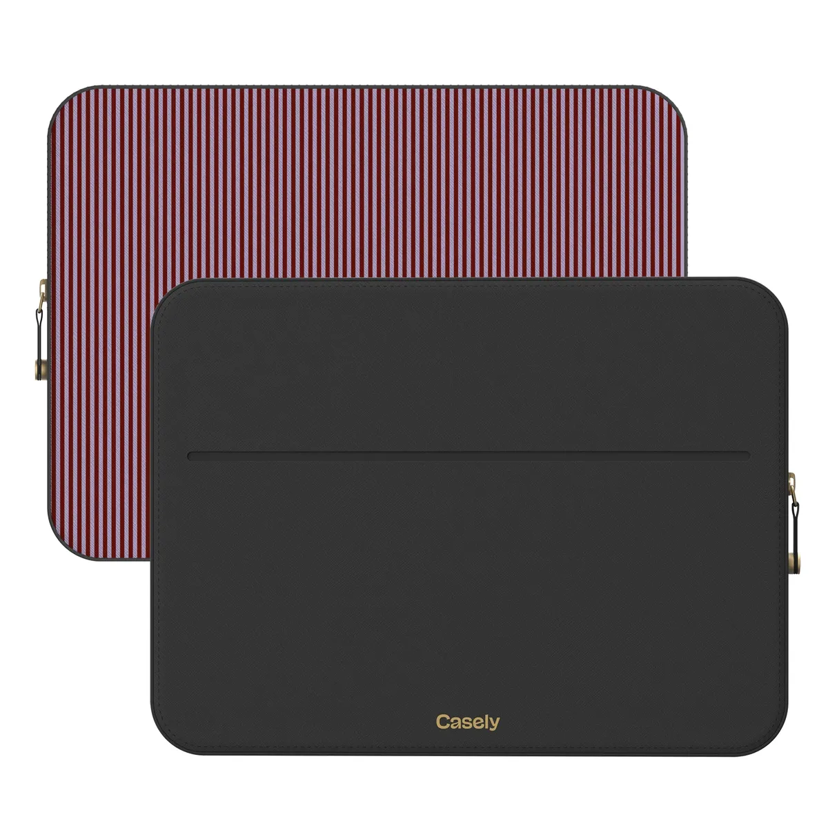 Stripes and the City | Tiny Pinstripe Laptop Case - Image 2