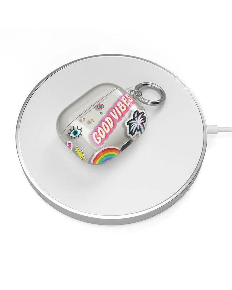 Stuck on U | Festival Sticker Floral AirPods Case - Image 10