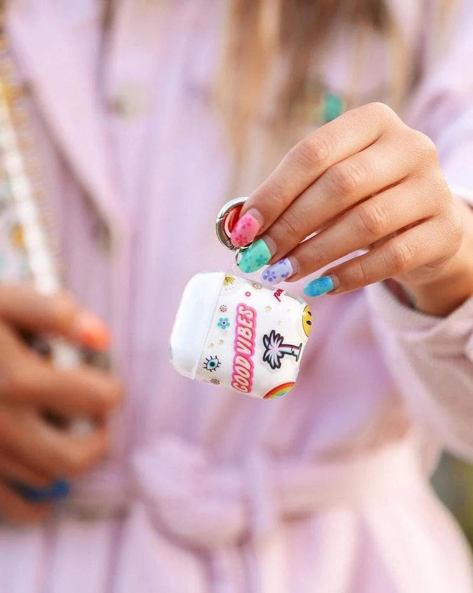 Stuck on U | Festival Sticker Floral AirPods Case - Image 9