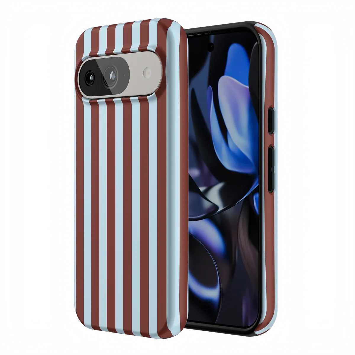 Sunday in Brooklyn | Blue Stripes Case - Image 118