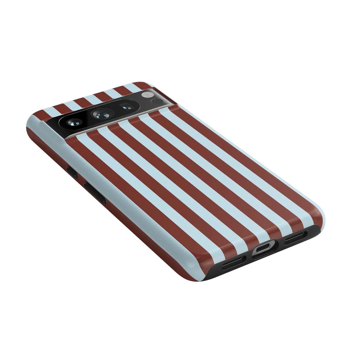 Sunday in Brooklyn | Blue Stripes Case - Image 121