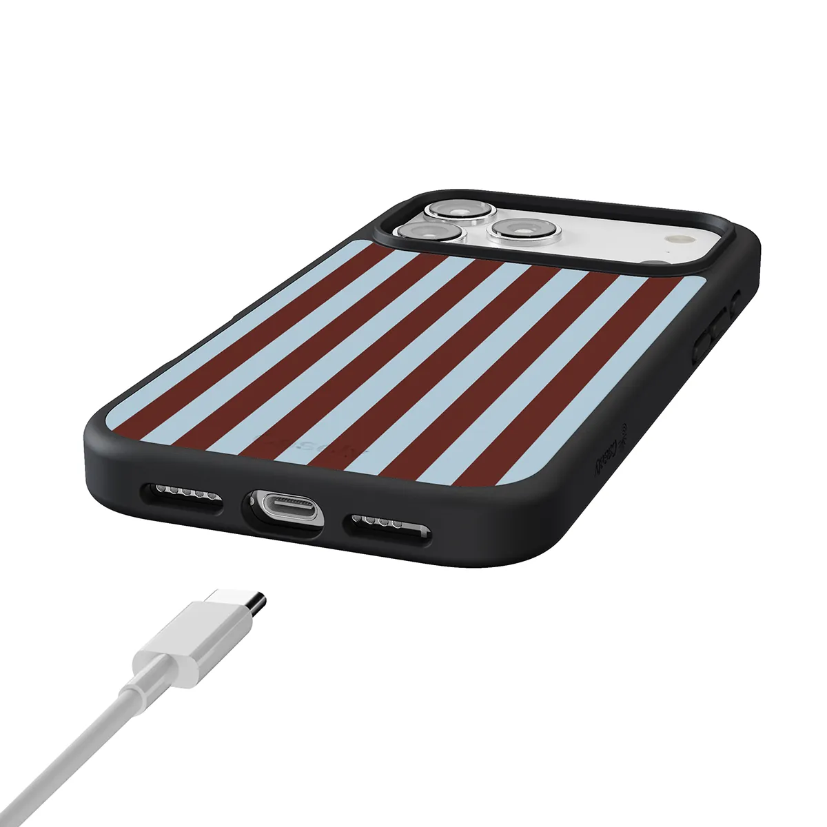 Sunday in Brooklyn | Blue Stripes Case - Image 172